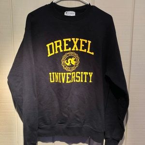 Navy Drexel Crewneck